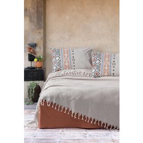 Cotton Box Origin Jakarlı Taş Çift Kişilik Pike Takımı Seti