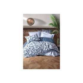 Cotton Box Palo Mavi Çift Kişilik Nevresim Takımı