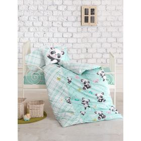 Cotton Box Panda Mint Bebek Nevresim Takımı
