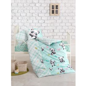 Cotton Box Panda Mint Bebek Nevresim Takımı