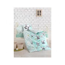 Cotton Box Panda Mint Bebek Nevresim Takımı