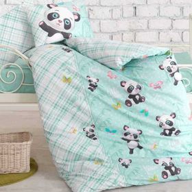 Cotton Box Panda Mint Bebek Nevresim Takımı