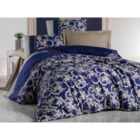 Cotton Box Pera Royal Saten Çift Kişilik Nevresim Takımı