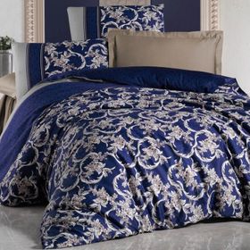 Cotton Box Pera Royal Saten Çift Kişilik Nevresim Takımı