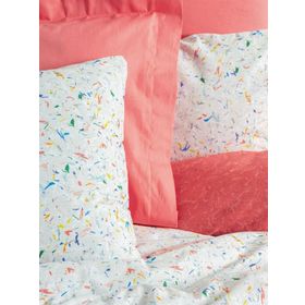 Cotton Box Petite Çift Kişilik Messy Mercan Nevresim Takımı