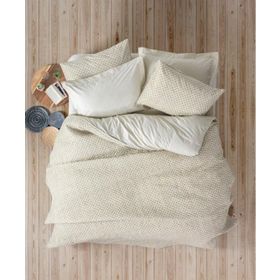 Cotton Box Petite Jot Bej Tek Kişilik Nevresim Takımı
