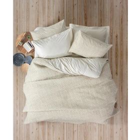 Cotton Box Petite Jot Bej Tek Kişilik Nevresim Takımı