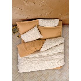 Cotton Box Petite Posy Bej Çift Kişilik Nevresim Takım