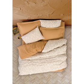 Cotton Box Petite Posy Bej Çift Kişilik Nevresim Takım