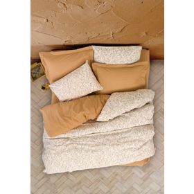 Cotton Box Petite Posy Bej Tek Kişilik Nevresim Takımı Seti