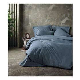 Cotton Box Plain Antrasit Tek Kişilik Ranforce Nevresim Takımı