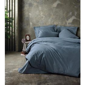 Cotton Box Plain Antrasit Tek Kişilik Ranforce Nevresim Takımı