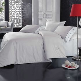 Cotton Box Plain Gri Tek Kişilik Nevresim Takımı