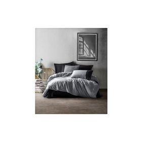 Cotton Box Plain Gri Tek Kişilik Nevresim Takımı