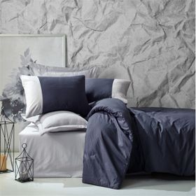 Cotton Box Plain Gri Tek Kişilik Nevresim Takımı