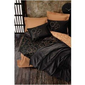 Cotton Box Plain Pamuk Dawn Bakır Battaniyeli Tek Kişilik Nevresim Takımı