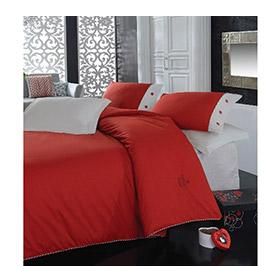 Cotton Box Plain Ranforce Kırmızı Tek Kişilik Nevresim Takımı