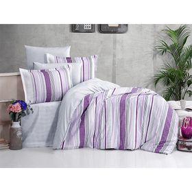 Cotton Box Plain Ranforce Petrol Siyah Tek Kişilik Nevresim Takım