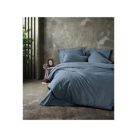 Cotton Box Plain Tek Kişilik Antrasit 160x220 cm Nevresim Takımı