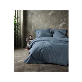 Cotton Box Plain Tek Kişilik Antrasit 160x220 cm Nevresim Takımı