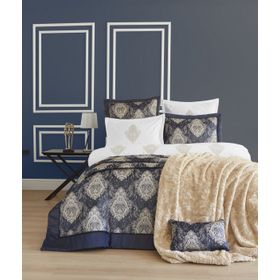Cotton Box Platinium Amora Lacivert Çeyiz Seti