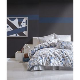 Cotton Box Poly Mavi Tek Kişilik Nevresim Takımı