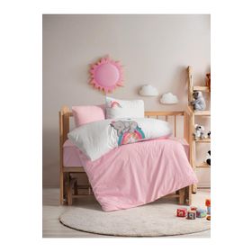 Cotton Box Punch Lucky Pembe Nakışlı Bebek Nevresim Takımı