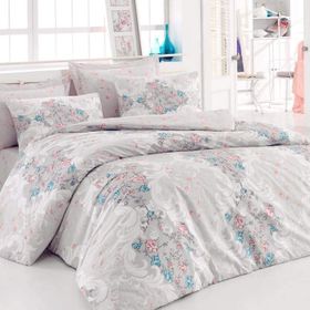 Cotton Box Ranforce Betsey Bej Çift Kişilik Nevresim Takımı