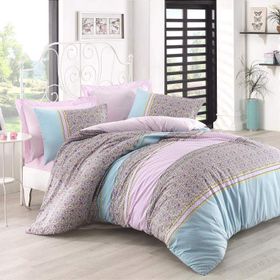 Cotton Box Ranforce Betsey Bej Çift Kişilik Nevresim Takımı