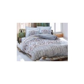 Cotton Box Ranforce Verona Mavi Çift Kişilik Nevresim Takımı