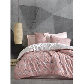 Cotton Box Ronny Pembe Minimal Tek Kişilik Nevresim Takımı