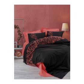 Cotton Box Rosen Mercan Brode Ranforce Çift Kişilik Nevresim Takımı
