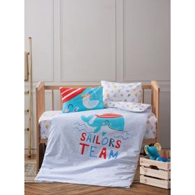 Cotton Box Sailor Mavi Bebek Nevresim Takımı