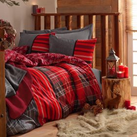 Cotton Box Santa Gri Çift Kişilik Nevresim Takımı