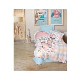 Cotton Box Smile Mint Genç Odası Tek Kişilik Nevresim Takımı