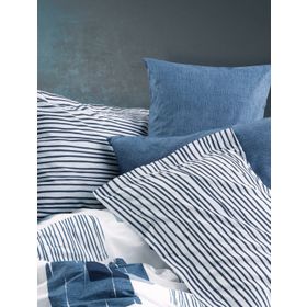 Cotton Box Solito İndigo Modern Tek Kişilik 160x220 cm Nevresim Takımı