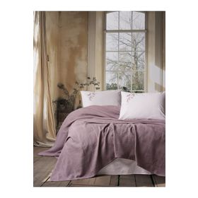 Cotton Box Spin Mauve Lila Tek Kişilik Pike Takımı