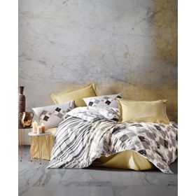 Cotton Box Stone Bej Ranforce Çift Kişilik Nevresim Takımı