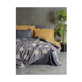 Cotton Box Strew Gri Modern Tek Kisilik Nevresim Takımı