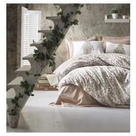 Cotton Box Tamara Bej Çift Kişilik Bohem Nevresim Takımı