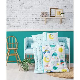 Cotton Box Tatlı Rüyalar Mint Bebek Nevresim Takımı Seti