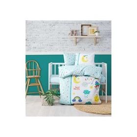 Cotton Box Tatlı Rüyalar Mint Bebek Nevresim Takımı Seti