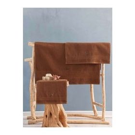 Cotton Box Terra Toprak %100 3 Parça Pamuk Wellness Havlu Seti