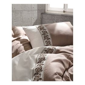 Cotton Box Tiana Brode Saten Çift Kişilik Nevresim Takımı