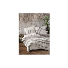 Cotton Box Toprak Aren Kahve Çift Kişilik Nevresim Takımı