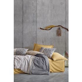 Cotton Box Toprak Nedra Bej Çift Kişilik Nevresim Takımı