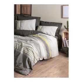 Cotton Box Toprak Taron Vizon Tek Kişilik 160x220 cm Nevresim Takımı