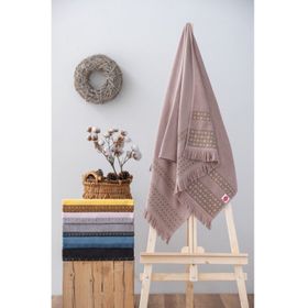 Cotton Box Twins 75x150 Bej Bukle Havlu
