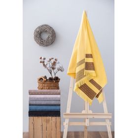 Cotton Box Twins 75x150 Sarı Bukle Havlu