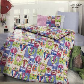 Cotton Box Uçan Balon Pembe Bebek Nevresim Takımı